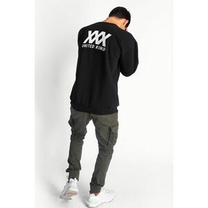 Mikina, Barva Černá, s Potiskem Culturous White obraz