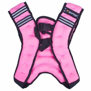 Zátěžová vesta na běh Sportago Brisk 5 kg, růžová obraz