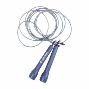 Švihadlo Sportago CrossFit Speed Šedá obraz