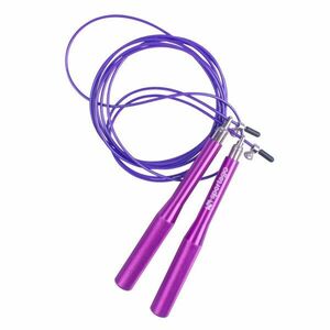 Švihadlo Sportago CrossFit Speed Pro Fialová obraz