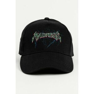 Kšiltovka Jockey, Barva Černá, s Potiskem Madness obraz