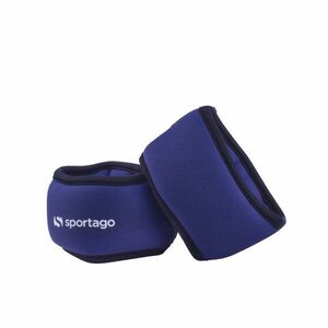 Neoprénové závaží na zápěstí Sportago 2x0, 5 kg, modré obraz