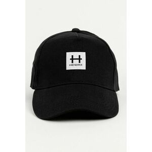 Kšiltovka Jockey, Barva Černá, s Potiskem Official Square Badge White obraz