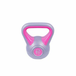 Činka Sportago Kettlebell 2 kg - růžová obraz