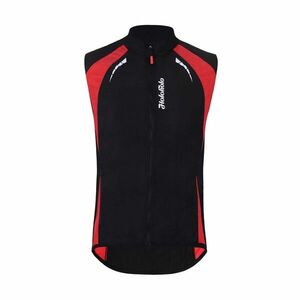 HOLOKOLO Cyklistická vesta - BREATH - černá/červená 4XL obraz