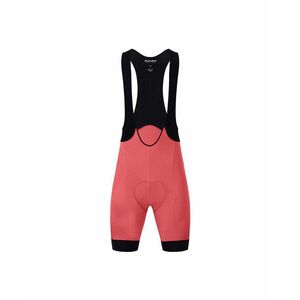 HOLOKOLO Cyklistické kalhoty krátké s laclem - ELITE - červená/černá 5XL obraz