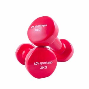 Vinylové činky Sportago Kirby, 2x3kg obraz