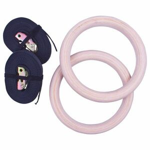 Dřevěné gymnastické kruhy Sportago obraz