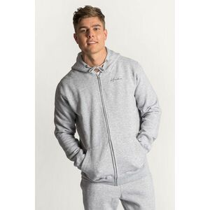 Mikina s Kapucí na Zip, Barva Šedá, s Potiskem Hendrix Lettering Black obraz