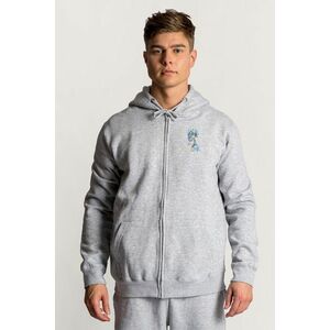 Mikina s Kapucí na Zip, Barva Šedá, s Potiskem Be A Punk obraz