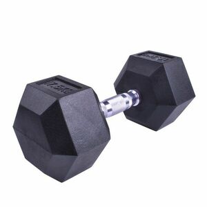 Profi šestihranná pogumovaná činka Sportago Hexagon 17, 5 kg obraz