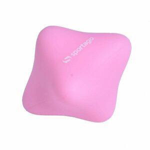 Masážní šestihranný míček Sportago Tiny - Masážní šestihranný míček Sportago Tiny růžový obraz