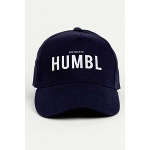Kšiltovka Jockey, Barva Modrá, s Potiskem Humbl White obraz