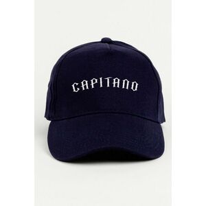 Kšiltovka Jockey, Barva Modrá, s Potiskem El Capitano obraz