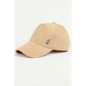 Kšiltovka Jockey, Barva Béžová, s Potiskem Flame Totem obraz