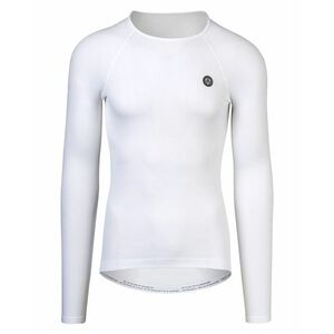 AGU Cyklistické triko s dlouhým rukávem - EVERYDAY - bílá XS obraz