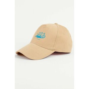 Kšiltovka Jockey, Barva Béžová, s Potiskem Ride the Tide obraz