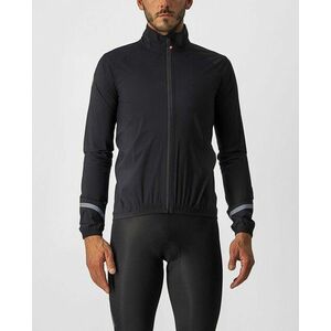 CASTELLI Cyklistická voděodolná pláštěnka - EMERGENCY RAIN 2 - černá 2XL obraz