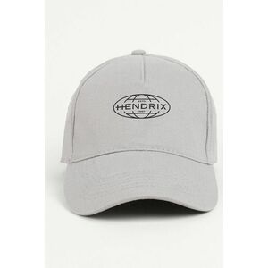 Kšiltovka Jockey, Barva Šedá, s Potiskem Hendrix Planet obraz