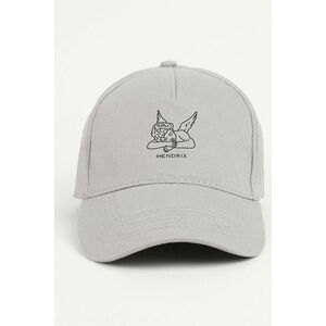 Kšiltovka Jockey, Barva Šedá, s Potiskem Guardian Angel obraz