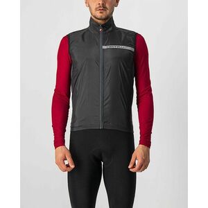 CASTELLI Cyklistická vesta - SQUADRA STRECH - černá XL obraz