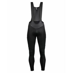 SCOTT Cyklistické kalhoty dlouhé s laclem - RC WARM WB - černá M obraz