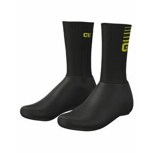 ALÉ Cyklistické návleky na tretry - WHIZZY WINTER - žlutá/černá XL obraz