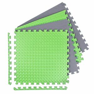 Puzzle podložka Sportago Easy-Lock 60x60x1, 2 cm, 4 ks, zelená obraz
