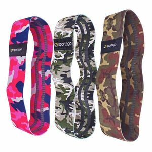 Sada látkových posilovacích gum Sportago obraz