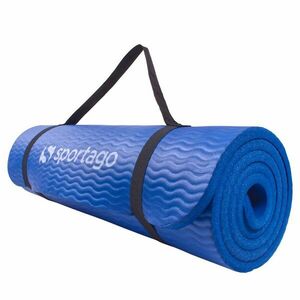 Fitness podložka Sportago Wave 183x61x1, 2 cm, modrá obraz