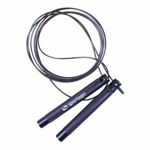 Švihadlo Sportago Easy Jump - černé obraz