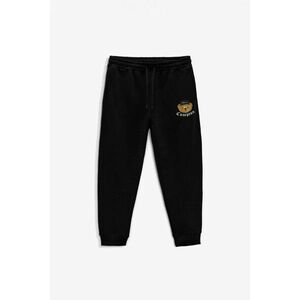 Tepláky Jogger , Barva Černá, s Potiskem Compton Teddy Gang obraz