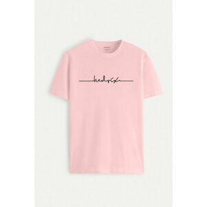 Tričko, Barva Růžová, s Potiskem Hedrix Pulse obraz