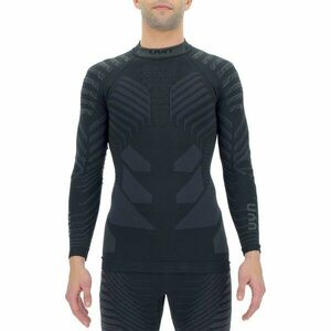 UYN Cyklistické triko s dlouhým rukávem - RESILYON - černá S-M obraz