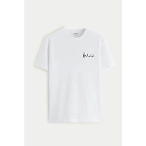 Tričko, Barva Bílá, s Potiskem Hedrix Handwriting obraz