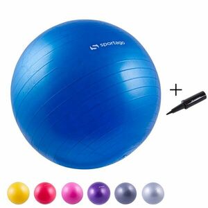 Gymnastický míč Sportago Anti-Burst 75 cm, včetně pumpičky obraz
