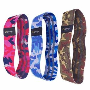 Sada látkových posilovacích gum Sportago - Army obraz