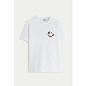 Tričko, Barva Bílá, s Potiskem Nautical Flags obraz