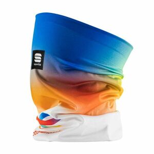 SPORTFUL Cyklistický nákrčník - TOTAL ENERGIES 2022 - modrá/žlutá/bílá/oranžová UNI obraz