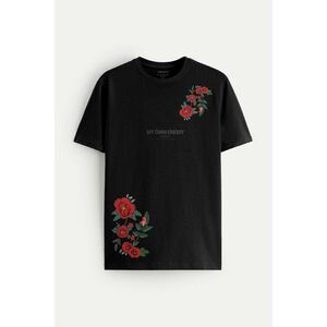 Tričko, Barva Černá, s Potiskem My Own Enemy obraz