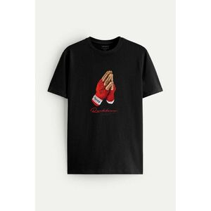 Tričko, Barva Černá, s Potiskem Champion Fighter obraz