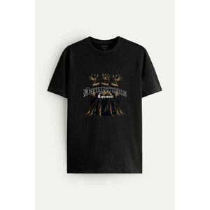 Tričko, Barva Černá, s Potiskem Dangerous obraz