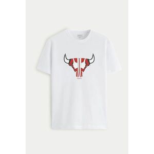 Tričko, Barva Bílá, s Potiskem Legend Sneakers obraz