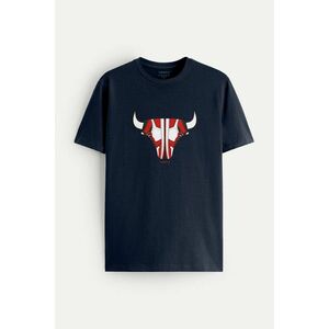 Tričko, Barva Modrá, s Potiskem Legend Sneakers obraz