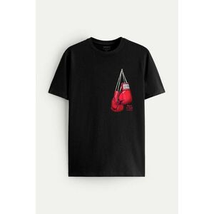 Tričko, Barva Černá, s Potiskem Boxing Legend obraz