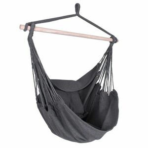 Sportago Playa Deluxe závěsné houpací křeslo, antracit obraz