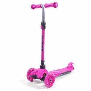 Trojkolka Scudoo Kido Pro se svítícími kolečky - růžová obraz