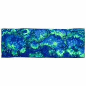 Yoga ručník Sportago anti-slip colors - zeleno-modrý obraz