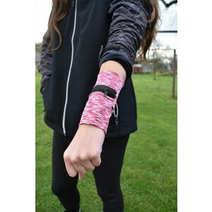 Sportago Armband na běh - růžová obraz