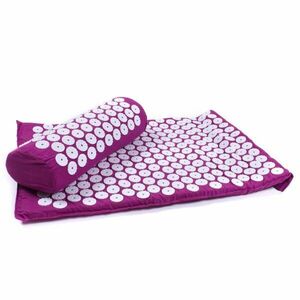 Sportago Eterna akupresurní podložka s polštářkem - fialová obraz